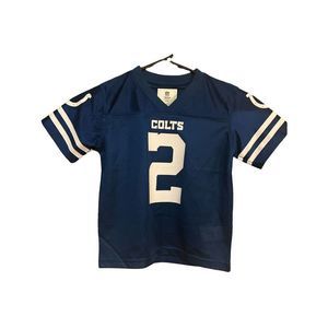 Youth Nike Carson Wentz Royal Indianapolis Colts Alternate Game Jersey Size 4T